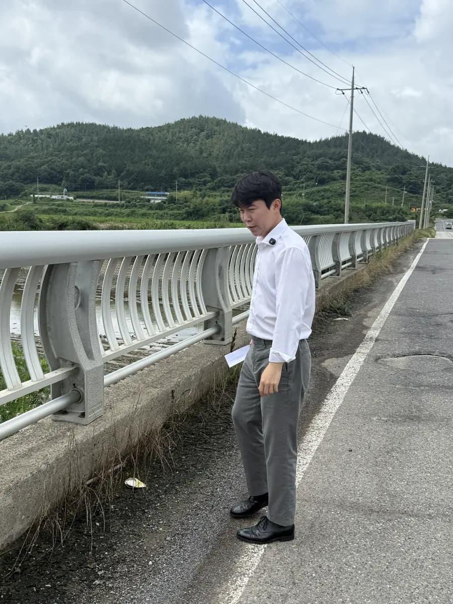 목포 사고 현장 교량 구간 확인